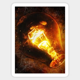 Lightbulb Sticker